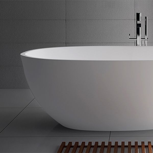Stone Soaking Roll Top Bathtub Antique Finish Freestanding Bath Tub