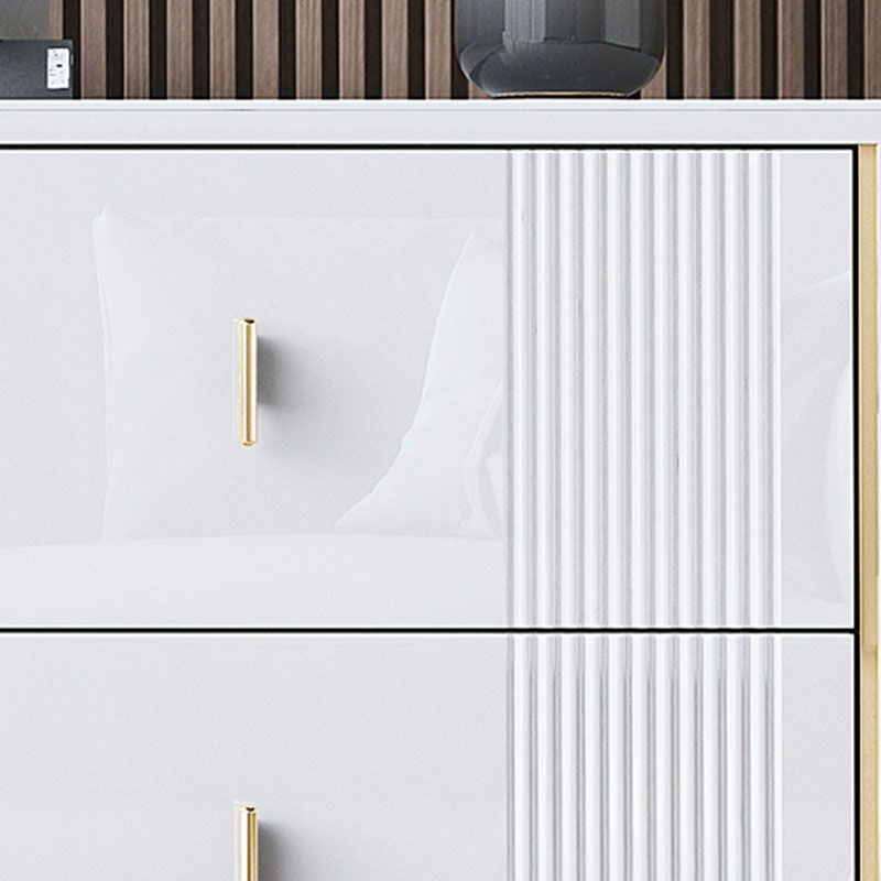 Classic Glam Storage Chest Dresser 15.6 Inch Width Stone Dresser with 6/8/9 Drawers