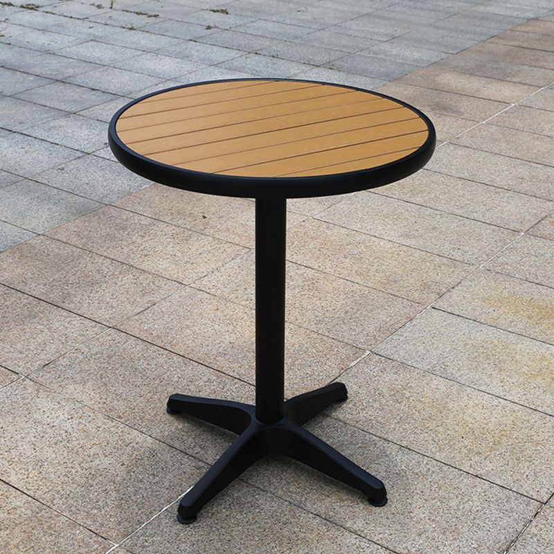 Industrial Style 1/5/7 Pieces Metal Dining Set Reclaimed Wood Table Set for Outdoor
