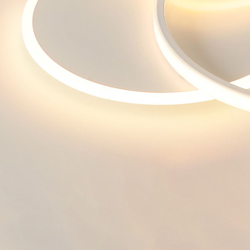 Slip Room 3 - Tier Metal Frame Flush Mount Lighting Modern Tetto Fissaggio