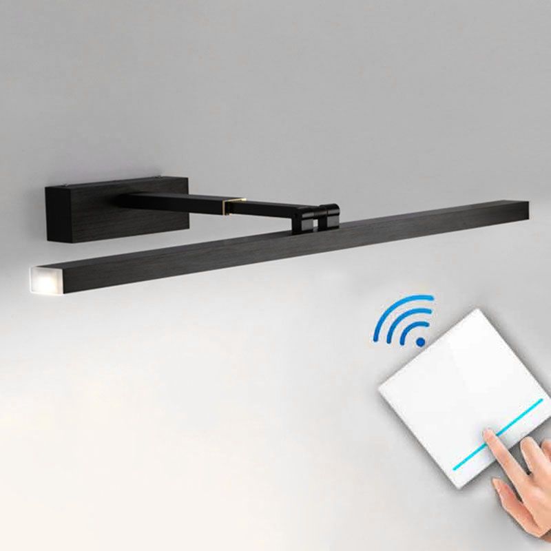 Moderne lineare Waschtischleuchten Acryl 1-Licht-Wandbeleuchtung für Badezimmer