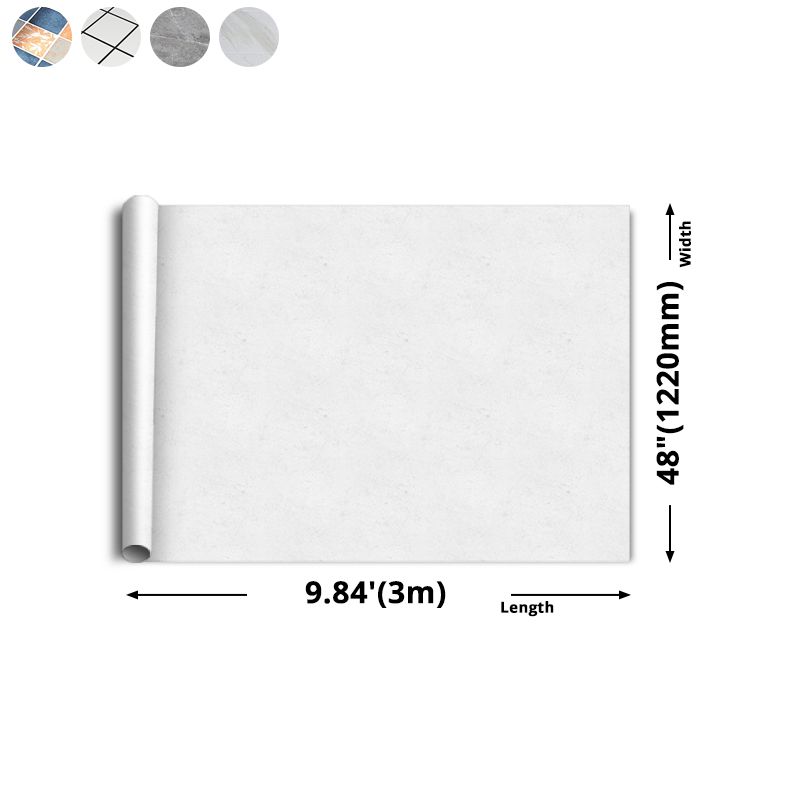 Modern PVC Flooring Marble Pattern Peel & Stick Vinyl Floor Planks