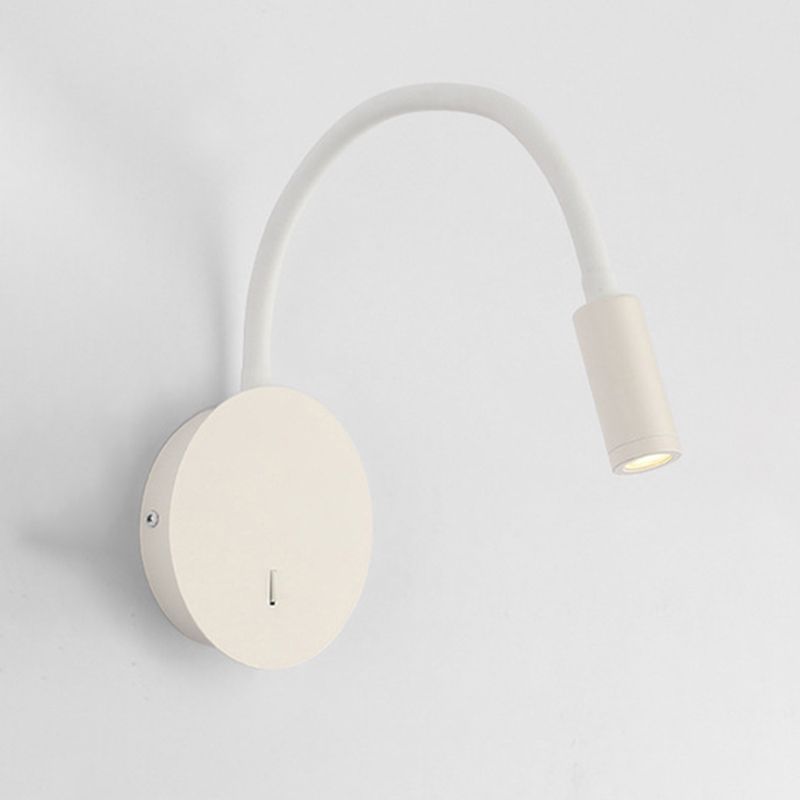 Adjustable Spotlight Design Bedside LED Reading Lamp Modern Simplicity Style Wall Mount Lamp for Bedroom