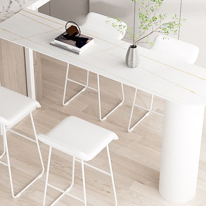 Modern Style Rectangle Bar Counter Table Stone Bar Counter Table for Home