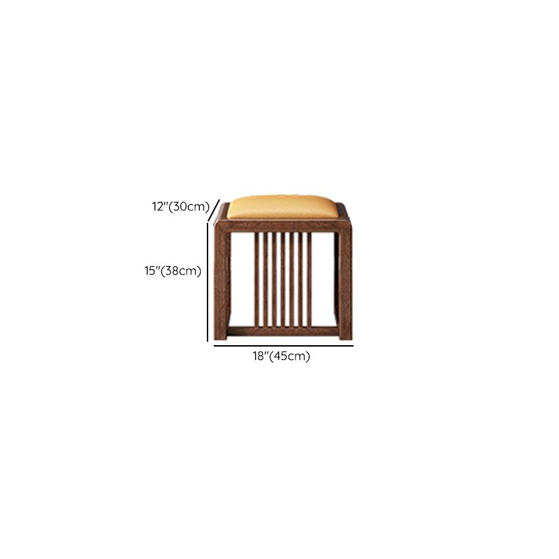 Traditional 3 Drawers Walnut Wood Mirrored Makeup Table Desk Vanity in Brown