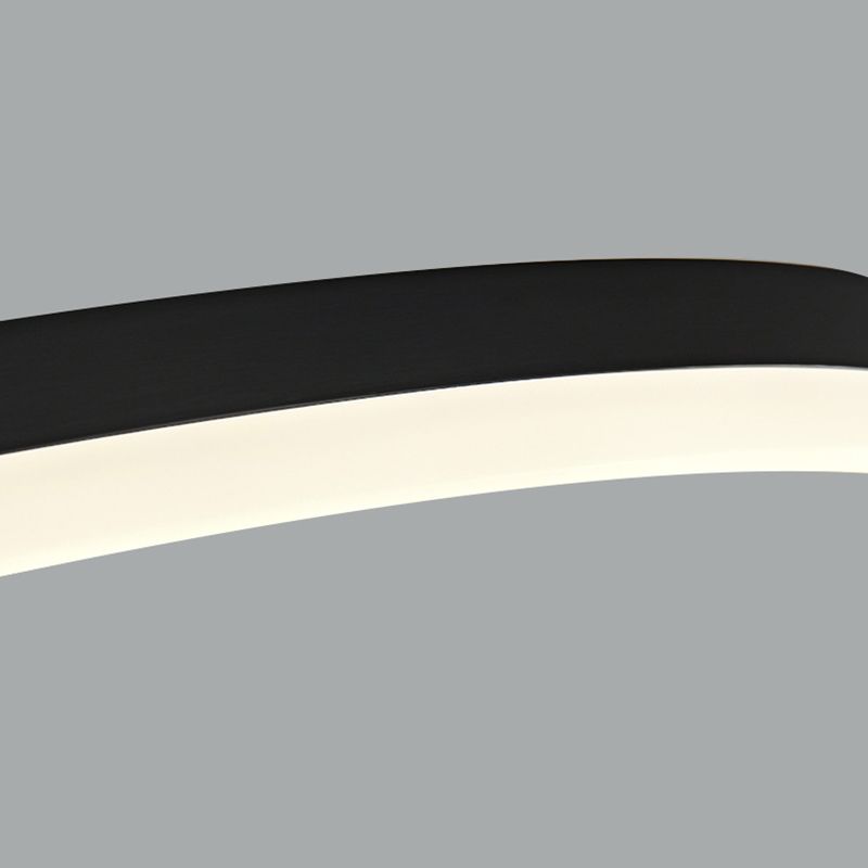 Lampadante a pendente di lusso di lusso a luce contemporanea lampadario circolare leggera per soggiorno