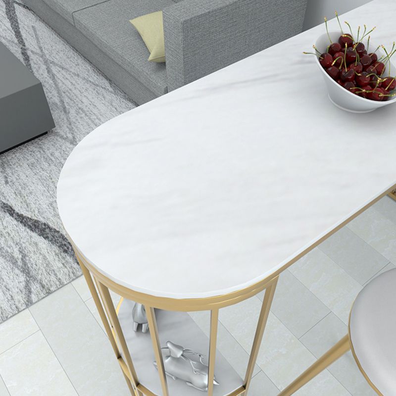 Industrial Style Rectangle Bar Counter Table Stone Bar Counter Table for Home