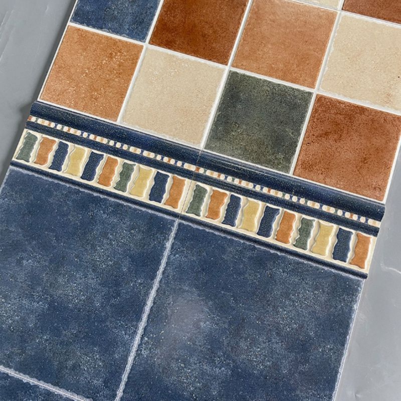 Square Colours Tile Engineered Stone Singular Tile for Kitchen