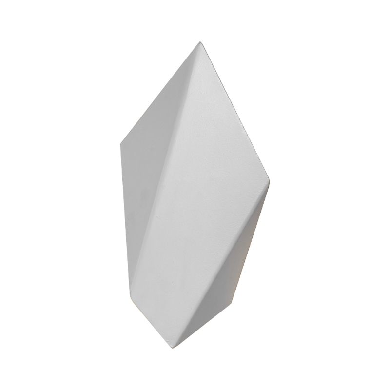 Metal Geometric Wall Mounted Light Postmodern 1 Light Black/Grey/White Sconce Light Fixture