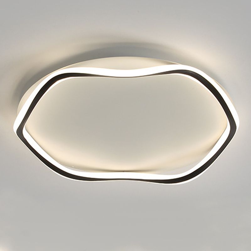 Luz de techo interior de aluminio de montaje empotrado lineal LED de moda moderna con pantalla de silicona