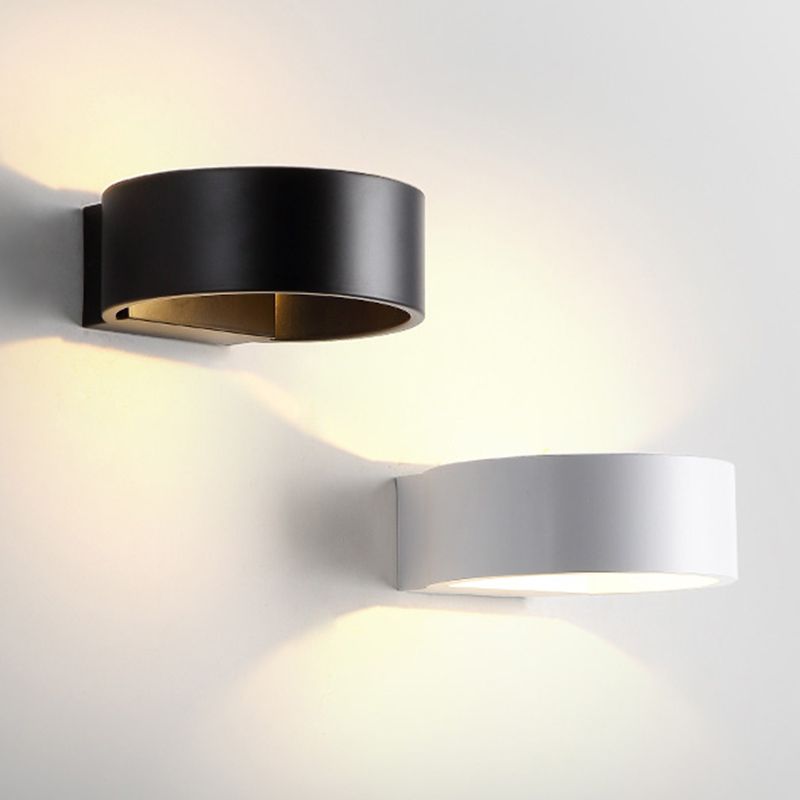 Luz de la plataforma geométrica de estilo moderno de muro de metal LED LED LITING