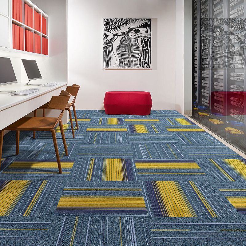 Self Adhesive Carpet Tiles Non-Skid Carpet Tiles for Living Room and Bedroom