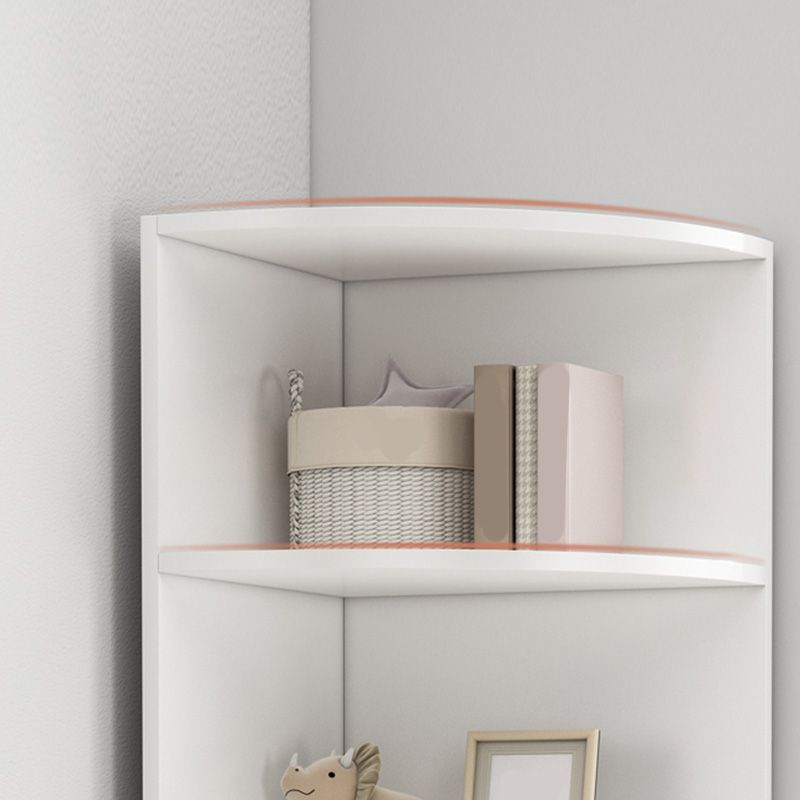 Contemporary Accent Cabinet with Drawers and 1 Wooden Door and Shelves
