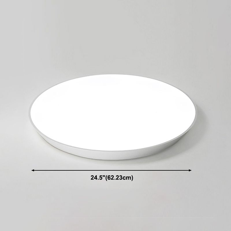 Éclairage encastré à LED blanc Plafonniers encastrés modernes avec abat-jour en acrylique
