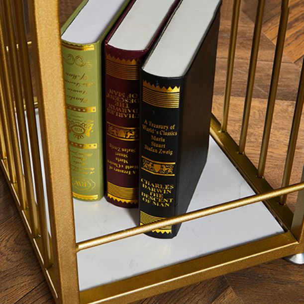 Glam Bar Table Set 1/2/3 Pieces Rectangle Stone Counter Table with High Stools for Kitchen