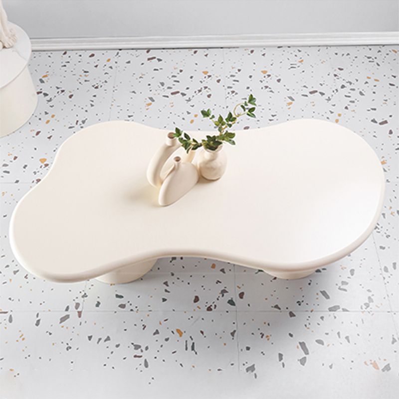 15.75" Tall Scandinavian Style Coffee Cocktail Table Solid Wood Coffee Table