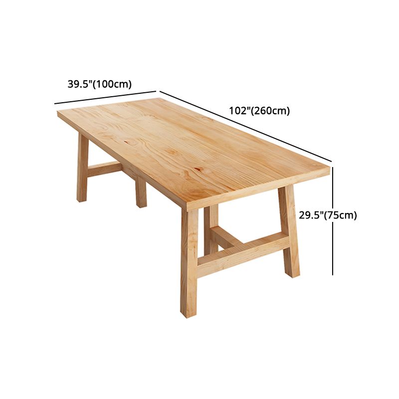 Modern 1/2/4/6 Pieces Dining Set Solid Wood Dining Furniture Set /Separate Items