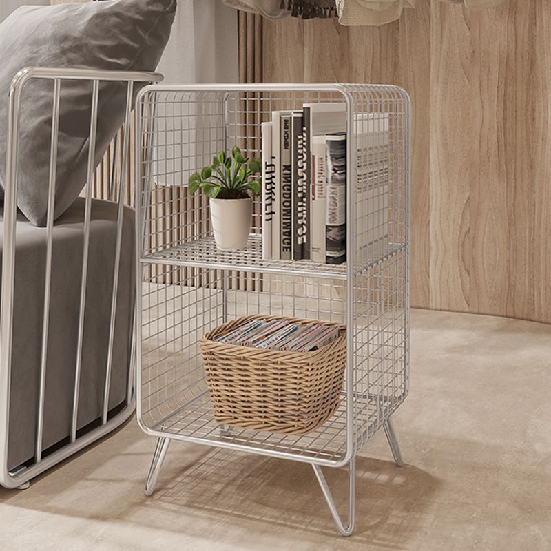 Bibliothèque standard de style industriel Metal à l'arrière fermé pour le bureau à domicile