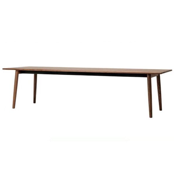 Rectangle Contemporary Dining Room Table Pine Solid Wood Table with 4 Legs