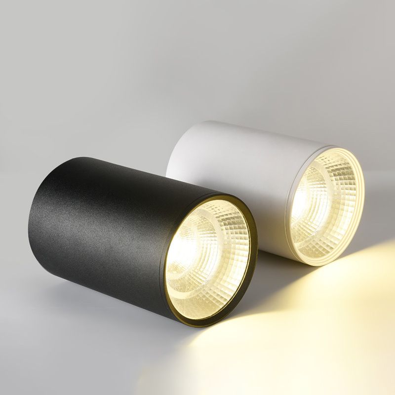 Aluminum Tubular Flush Mounted Lamp Nordic Style LED Ceiling Fixture for Hallway