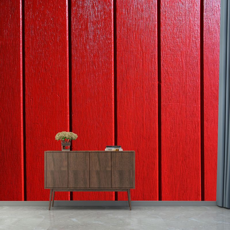 Contemporary Wood Grain Mural Mildew Resistant Wall Decor, Personalized Size Available