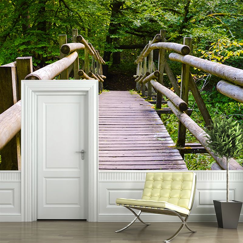 Environment Friendly Mural Wallpaper Industrial Style Space Extension Mural for Decoration