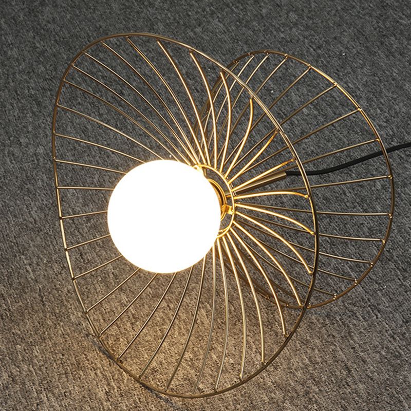 Iron Iron Contemporary sospeso a sospensione Light 1 ciondolo a 1 luce per sala da pranzo