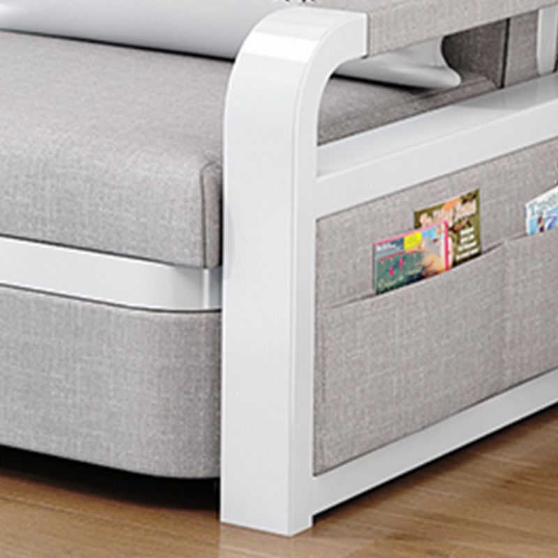 30" Wide Contemporary Futon Sofa Bed Cushion Back Futon Sleeper Sofa