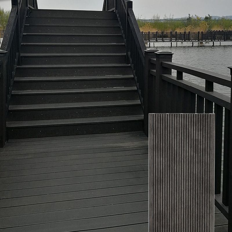 Tradition Water Resistant Floor Tile Smooth Click Lock Engineered Wood for Patio Garden