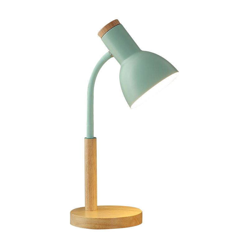 Lampe de table de nuit en métal en forme