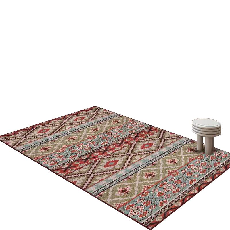 Printing Carpet Polyester Traditional Carpet Stain Resistant Carpet for Living Room