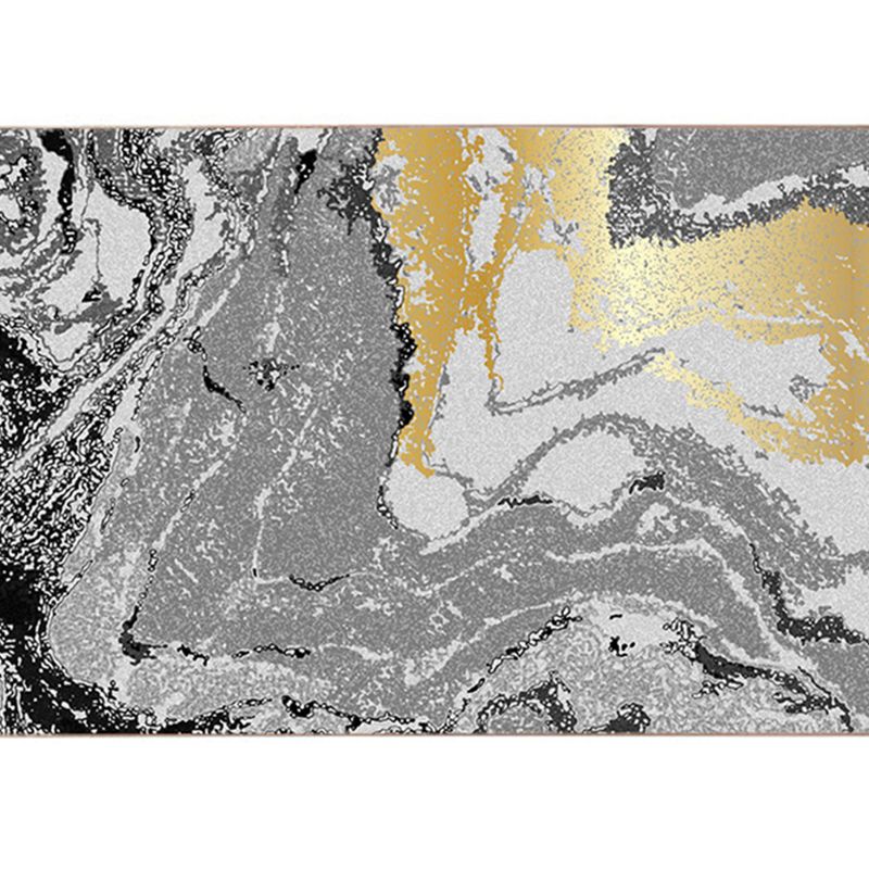 Farbe gemischter kausaler Bereich Teppich Polyester Farbe blühen Innenteppich Easy Care Teppich für Wohnzimmer