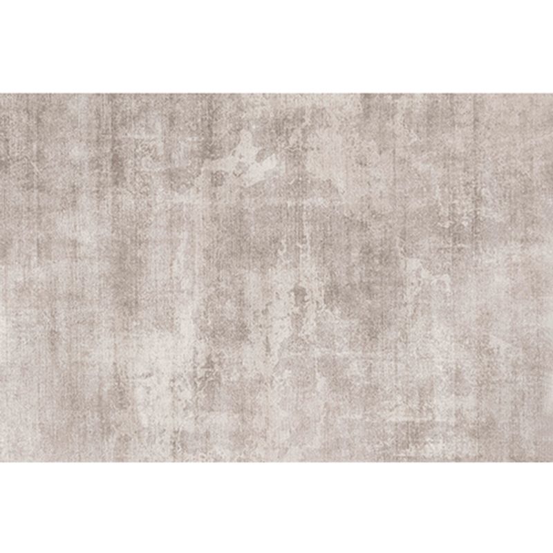 Grey Tone Geometric Lines Rug Polyester Relaxing Anti-Slip Backing Indoor Rug for Living Room