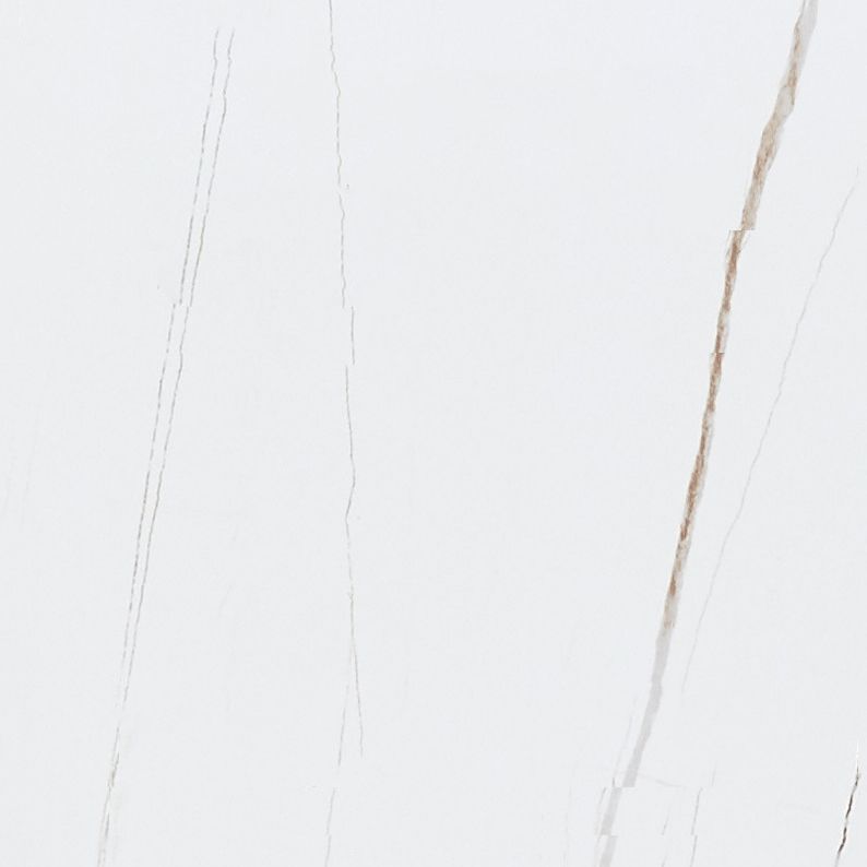 Traditional Luxury White in Marble Counter Rectangle Dining Table for Kitchen