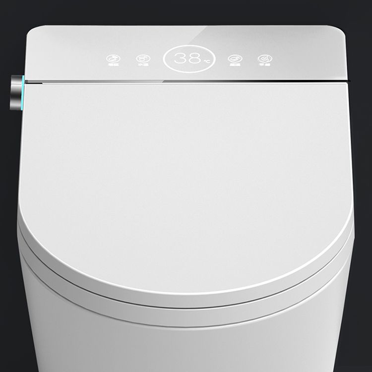 Modern White Wall Mount Urine Toilet Siphon Jet Toilet Bowl with Toilet Seat