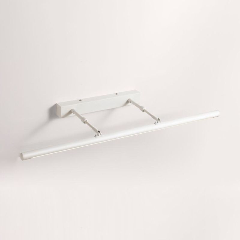 Metal lineare murale vanità leggero stile moderno 1 luci specchio da vanità leggero