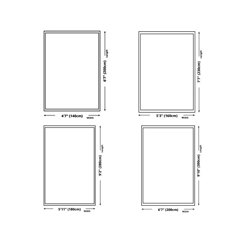 Beige Casual Rug Polyester Line Rug Tear Resistant Rug for Drawing Room