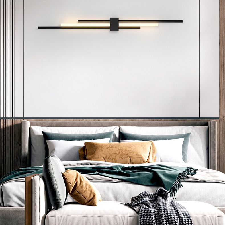 Moderne 1-Licht-Metall-Wandleuchte Wandmontage Lampe für Wohnzimmer