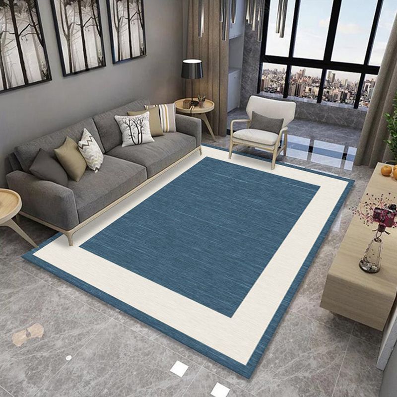 Formal Living Room Rug Multi Color Geometric Patterned Carpet Synthetics Anti-Slip Backing Washable Rug