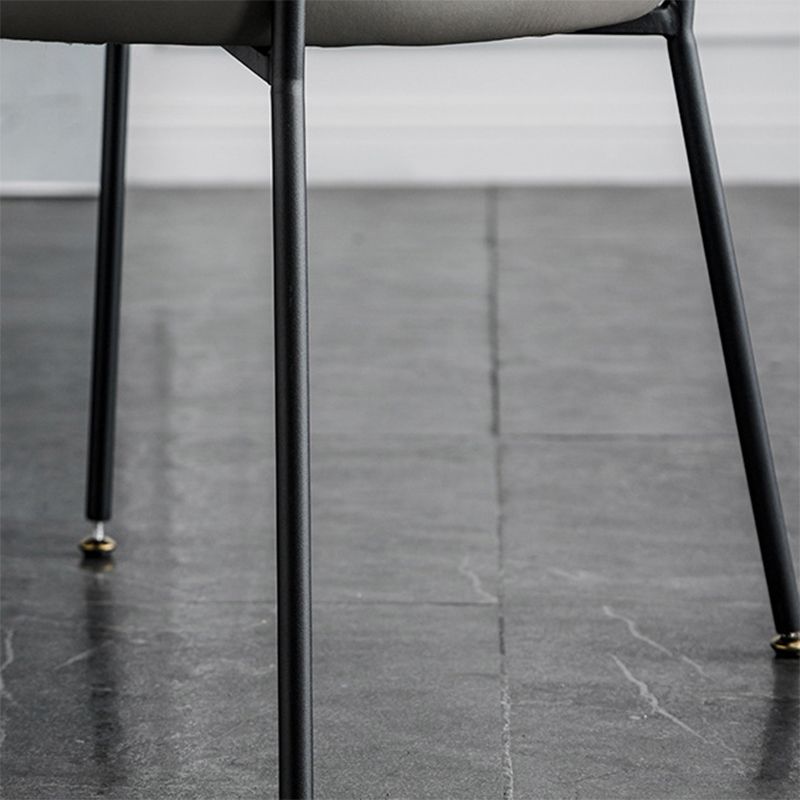 20.08" Wide Industrial Style Single Sofa Chair Pillow Back Armless Chair