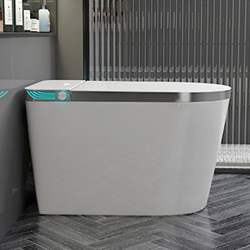 Modern Floor Mounted Toilet Bowl ABS Siphon Jet All-In-One Toilet