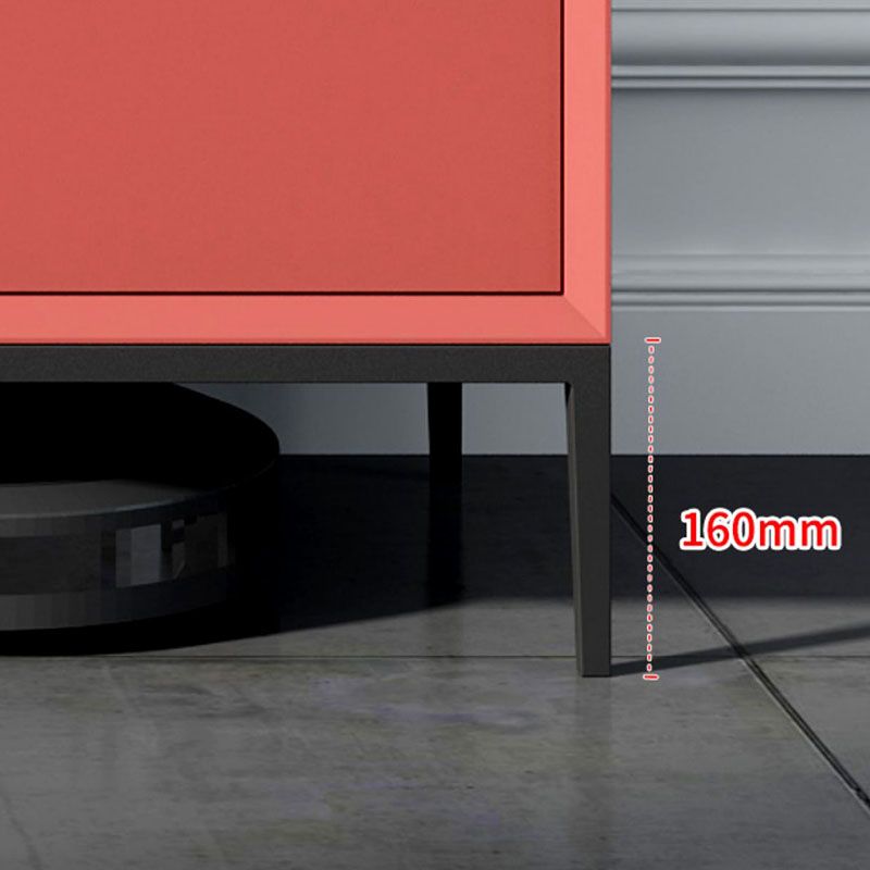 Contemporary Chest Vertical Bachelor's Chest with Metal Feet