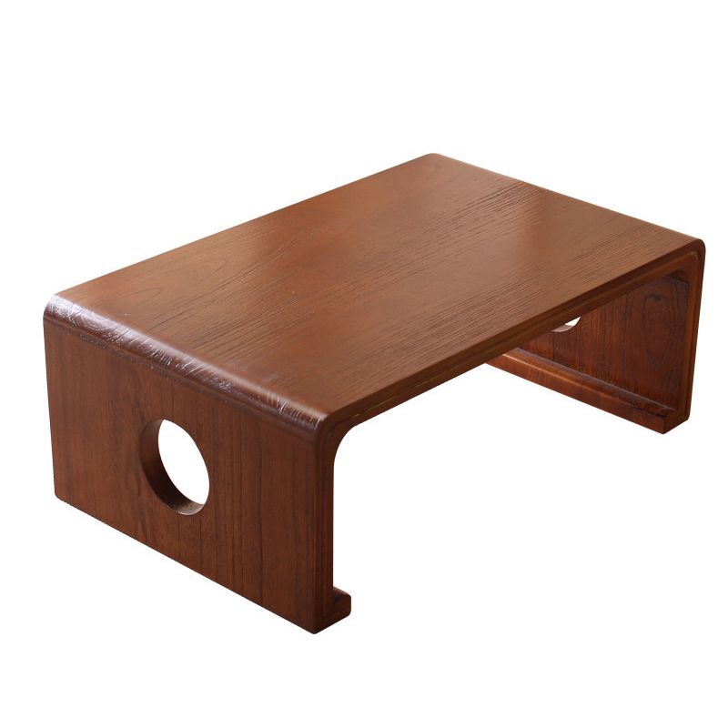 Modern Style Paulownia Rectangular Coffee Table in Walnut/oak/wood