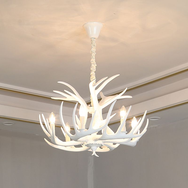 Lustre de corne fausse lustre