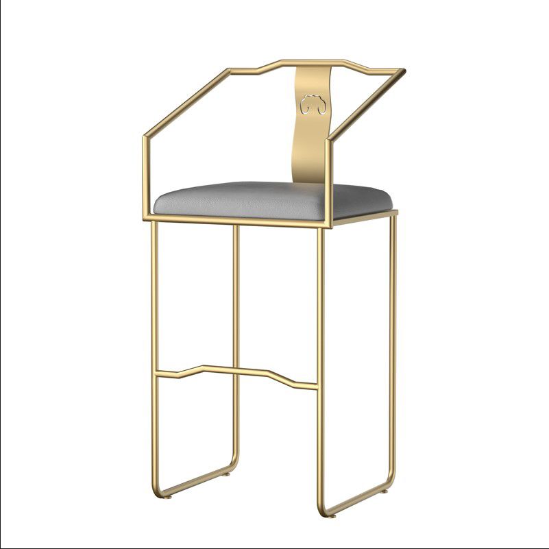 Traditional Luxury Bar Table Set 1/3/5 Pieces Counter Set with Gold Base