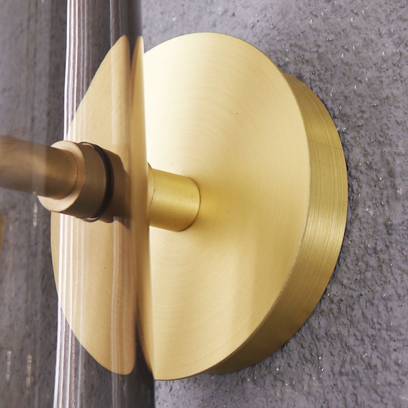 Minimalist Shaded Wall Lighting Fixture Glass Bedroom Wall Mounted Light Fixture