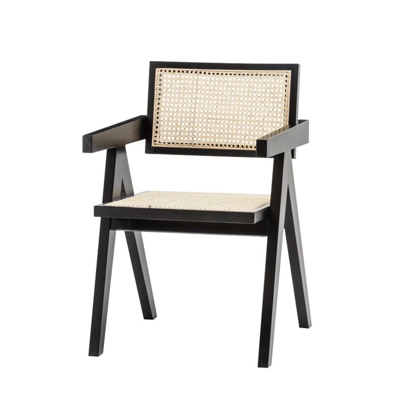 Dining Room Side Chairs Modern Rubber Wood Kitchen Chair for Home