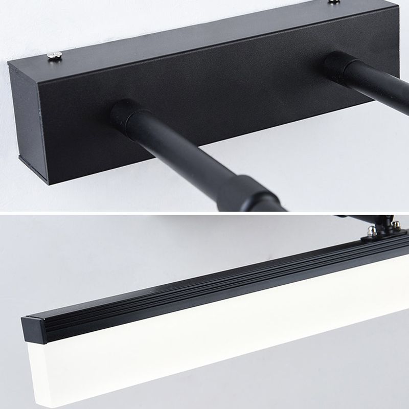 Miroir rectangulaire à style minimaliste moderne