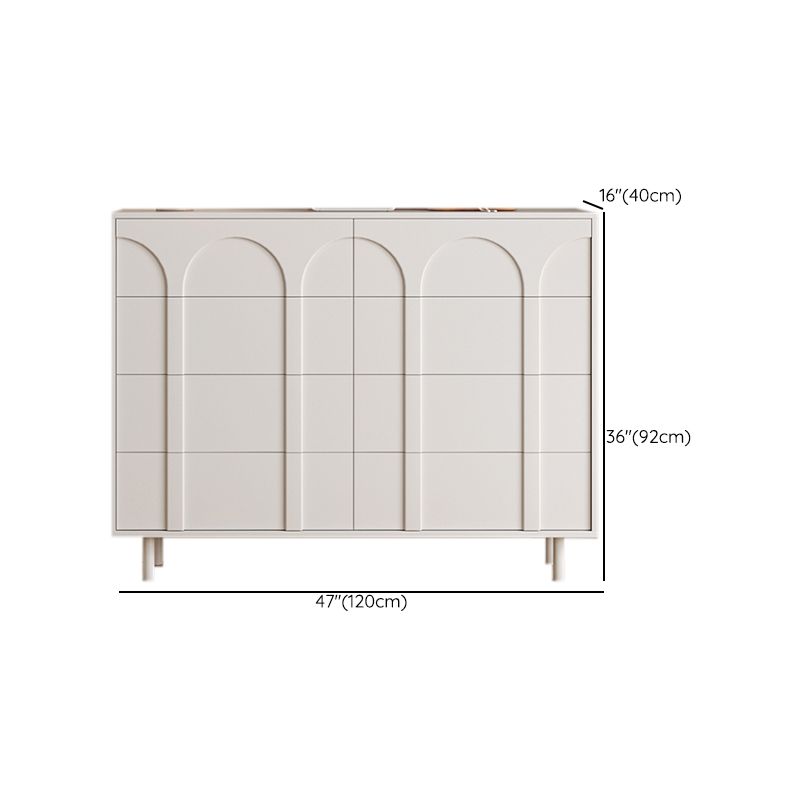 Contemporary Storage Chest Dresser Wooden Dresser for Bedroom