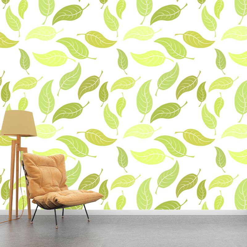 Illustration Environment Friendly Mural Wallpaper Plants Painting Living Room Wall Mural